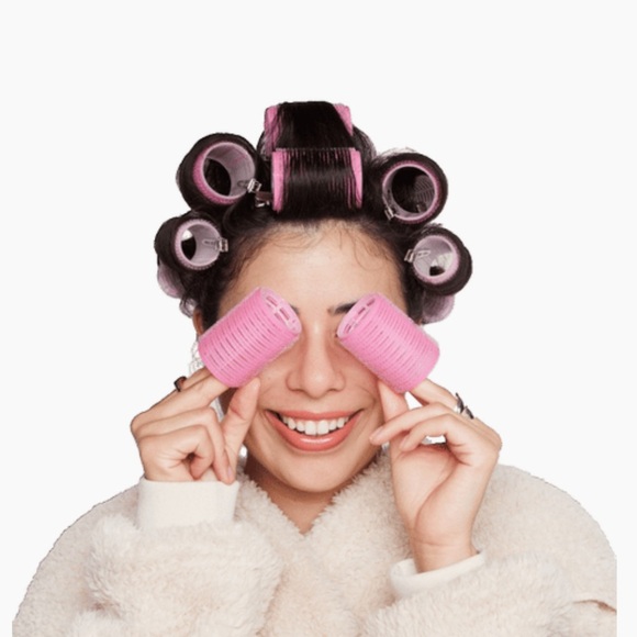 Slickhair Pink Hair Roller Set - Picture 5 of 5